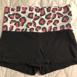 Pink Yoga Shorts